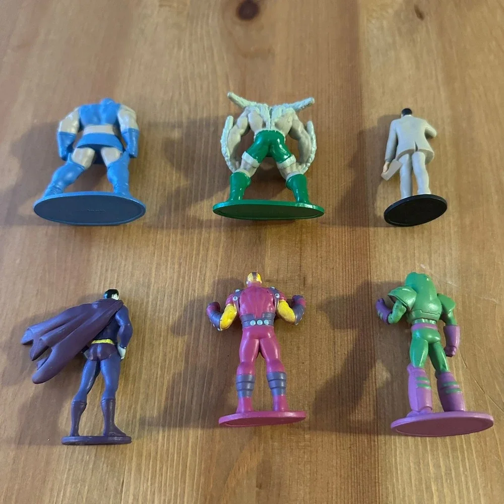 DC Comics Superman Villains PVC Figure Lot 6 Darkseid Doomsday Bizarro Lex